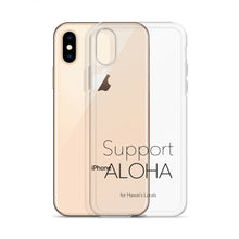Load image into Gallery viewer, iPhone Case #SUPPORT ALOHA Series Mono
