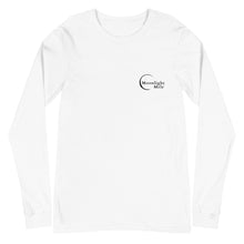 Load image into Gallery viewer, Unisex Long Sleeve Tee Moonlight Mele Logo Black
