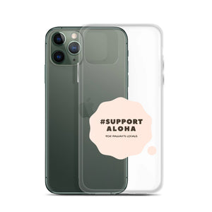 iPhone Case #SUPPORT ALOHA Series Cloud Pink