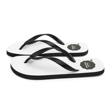 Load image into Gallery viewer, Flip-Flops #SUPPORT ALOHA Series Cloud Black
