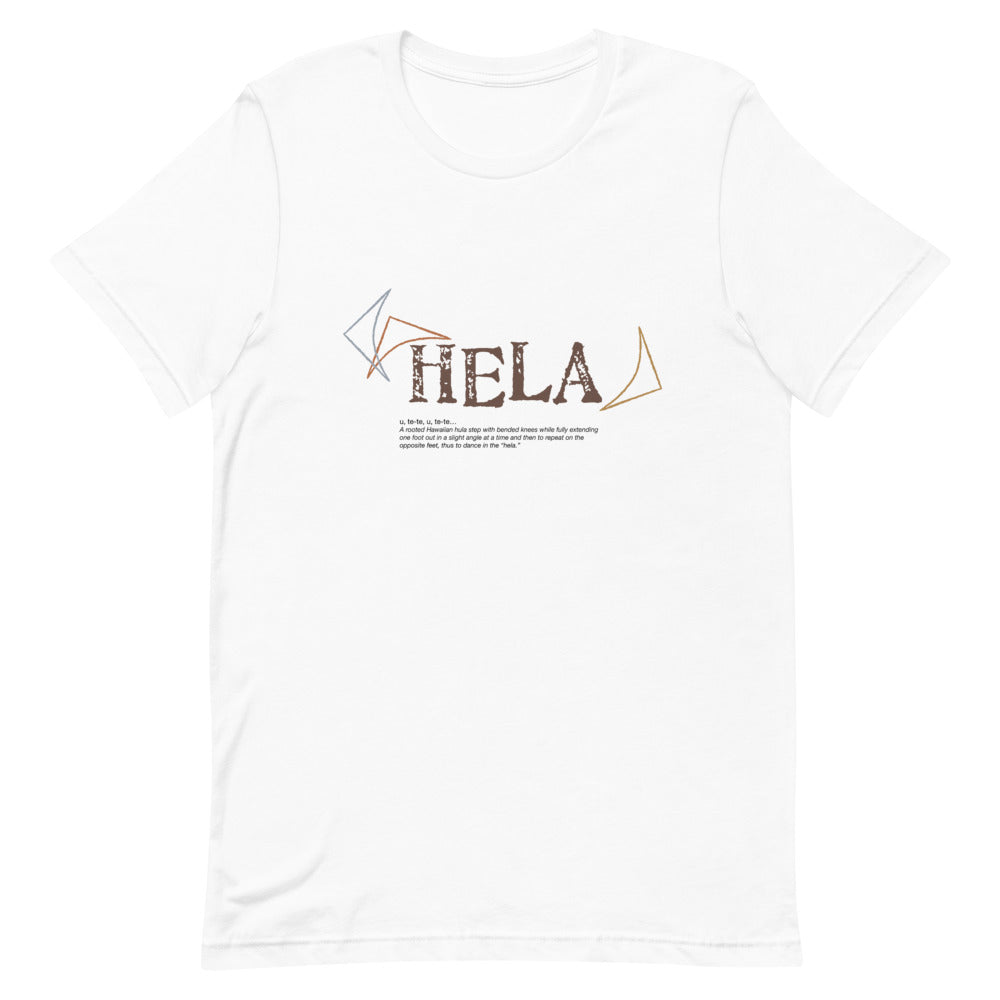 Short-Sleeve Unisex T-Shirt HELA Front & Back printing