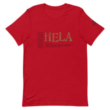 Load image into Gallery viewer, Short-Sleeve Unisex T-Shirt HELA Front &amp; Shoulder printing
