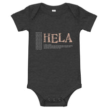 Load image into Gallery viewer, Baby Bodysuits HELA Logo White
