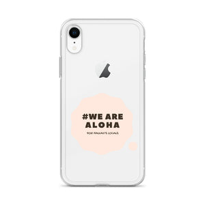 iPhone Case #WE ARE ALOHA Series Cloud Pink