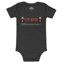 Load image into Gallery viewer, Baby Bodysuits UWEHE Front &amp; Back printing Logo White
