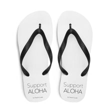 Load image into Gallery viewer, Flip-Flops #SUPPORT ALOHA Series Mono

