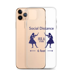 iPhone Case HULA STRONG Girl #3 (Social distance)