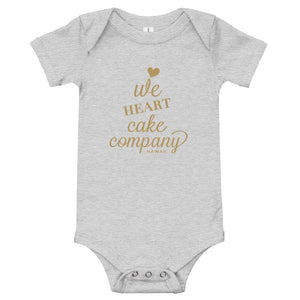 Baby Bodysuits We Heart Cake Company
