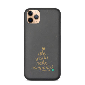 Biodegradable phone case We Heart Cake Company