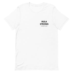 Short-Sleeve Unisex T-Shirt HULA STRONG Logo Black