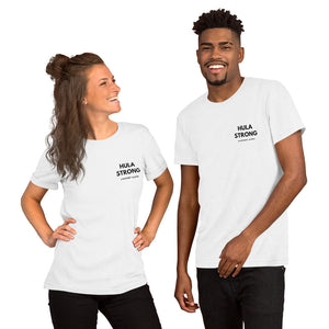 Short-Sleeve Unisex T-Shirt HULA STRONG Logo Black