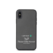 Load image into Gallery viewer, Biodegradable phone case Peace Cafe Hawaii
