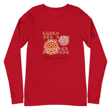 Load image into Gallery viewer, Unisex Long Sleeve Tee KAHOLO Front &amp; Shoulder printing
