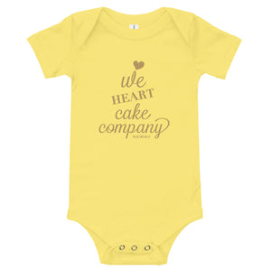 Baby Bodysuits We Heart Cake Company