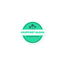 Load image into Gallery viewer, Bubble-free stickers #SUPPORT ALOHA Series Palm Tree
