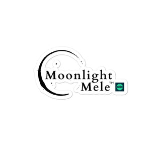 Bubble-free stickers Moonlight Mele