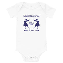 Load image into Gallery viewer, Baby Bodysuits HULA STRONG Girl #3 (Social distance) Logo navy
