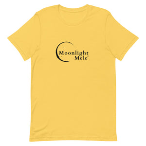 Short-Sleeve Unisex T-Shirt Moonlight Mele Logo Black
