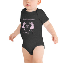 Load image into Gallery viewer, Baby Bodysuits HULA STRONG Girl #3 (Social distance) Logo light pink
