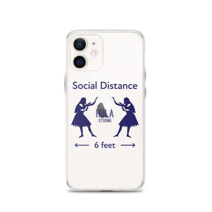 iPhone Case HULA STRONG Girl #3 (Social distance)