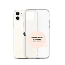 Load image into Gallery viewer, iPhone Case #SUPPORT ALOHA Series Cloud Pink
