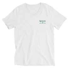 Load image into Gallery viewer, Unisex Short Sleeve V-Neck T-Shirt KUALOA HAWAII
