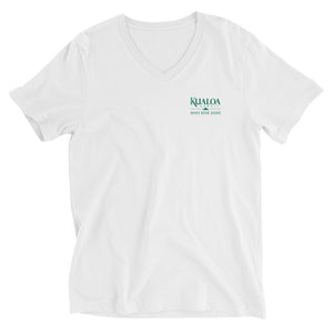 Unisex Short Sleeve V-Neck T-Shirt KUALOA HAWAII