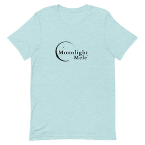 Short-Sleeve Unisex T-Shirt Moonlight Mele Logo Black