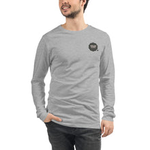 Load image into Gallery viewer, Unisex Long Sleeve Tee #WE ARE ALOHA Series Cloud Black
