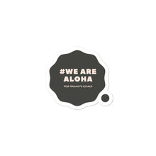Load image into Gallery viewer, Bubble-free stickers #WE ARE ALOHA Series Cloud Black
