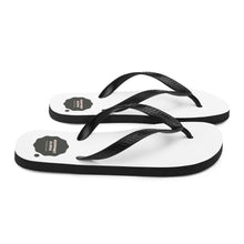 Load image into Gallery viewer, Flip-Flops #SUPPORT ALOHA Series Cloud Black
