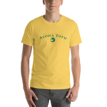 Load image into Gallery viewer, Short-Sleeve Unisex T-Shirt ALOHA TOFU
