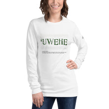 Load image into Gallery viewer, Unisex Long Sleeve Tee UWEHE Front &amp; Shoulder printing
