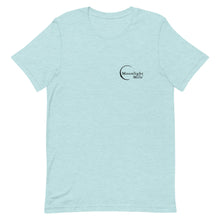 Load image into Gallery viewer, Short-Sleeve Unisex T-Shirt Moonlight Mele Logo Black
