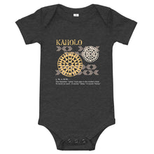 Load image into Gallery viewer, Baby Bodysuits KAHOLO Logo White
