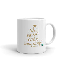 Load image into Gallery viewer, Mug We Heart Cake Company
