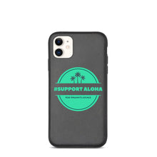 Load image into Gallery viewer, Biodegradable phone case #SUPPORT ALOHA Series Palm Tree
