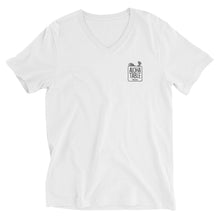 Load image into Gallery viewer, Unisex Short Sleeve V-Neck T-Shirt ALOHA TABLE
