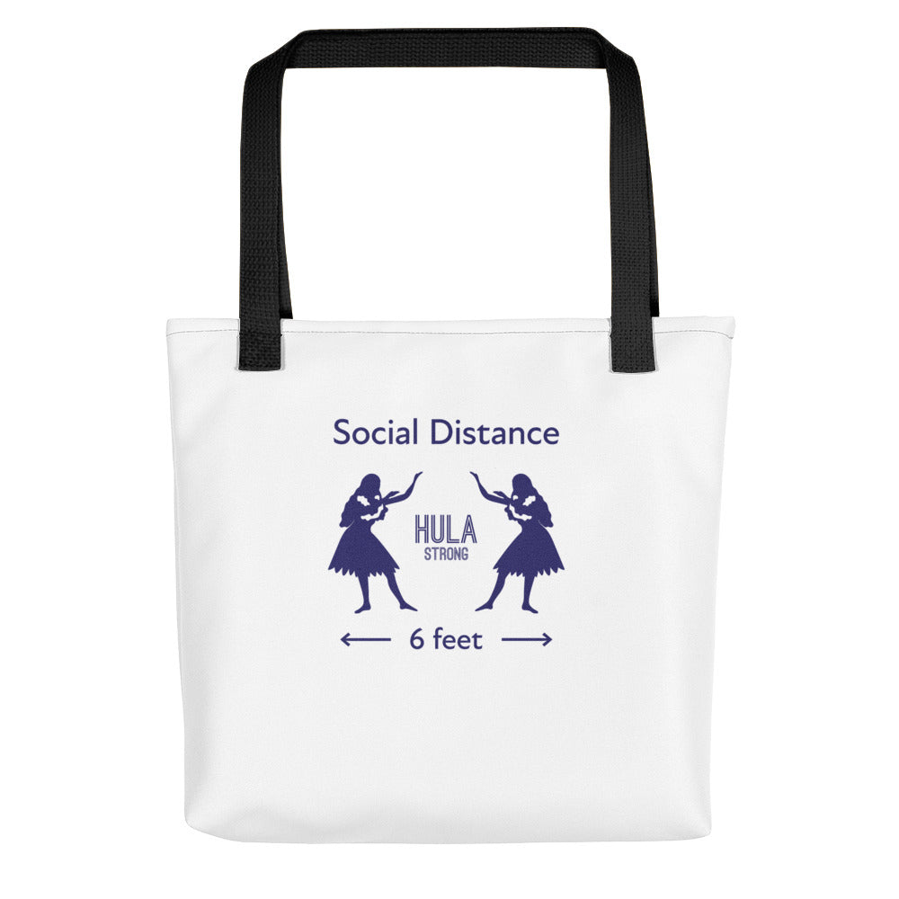 Tote bag HULA STRONG Girl #3 (Social distance)