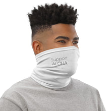 Load image into Gallery viewer, Neck Gaiter #SUPPORT ALOHA Series Mono
