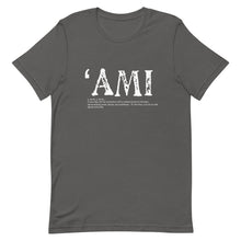 Load image into Gallery viewer, Short-Sleeve Unisex T-Shirt AMI Front &amp; Back printing Logo White
