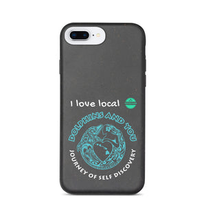 Biodegradable phone case Dolphins and You