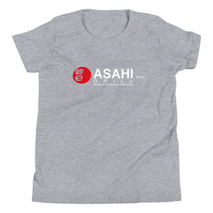 Youth Short Sleeve T-Shirt ASAHI Grill Logo White
