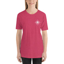 Load image into Gallery viewer, Short-Sleeve Unisex T-Shirt SUNRISE Restaurant Hawaii Logo White
