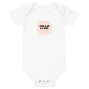 Baby Bodysuits #WE ARE ALOHA Series Cloud Pink