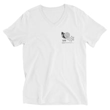 Load image into Gallery viewer, Unisex Short Sleeve V-Neck T-Shirt AMI
