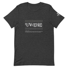 Load image into Gallery viewer, Short-Sleeve Unisex T-Shirt UWEHE Front &amp; Shoulder printing Logo White
