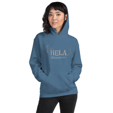Load image into Gallery viewer, Unisex Hoodie HELA Front &amp; Back printing Logo White
