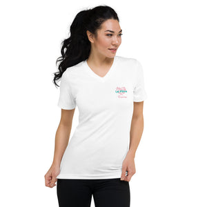 Unisex Short Sleeve V-Neck T-Shirt Lei Pilina