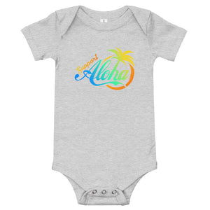 Baby Bodysuits #SUPPORT ALOHA Series Coco